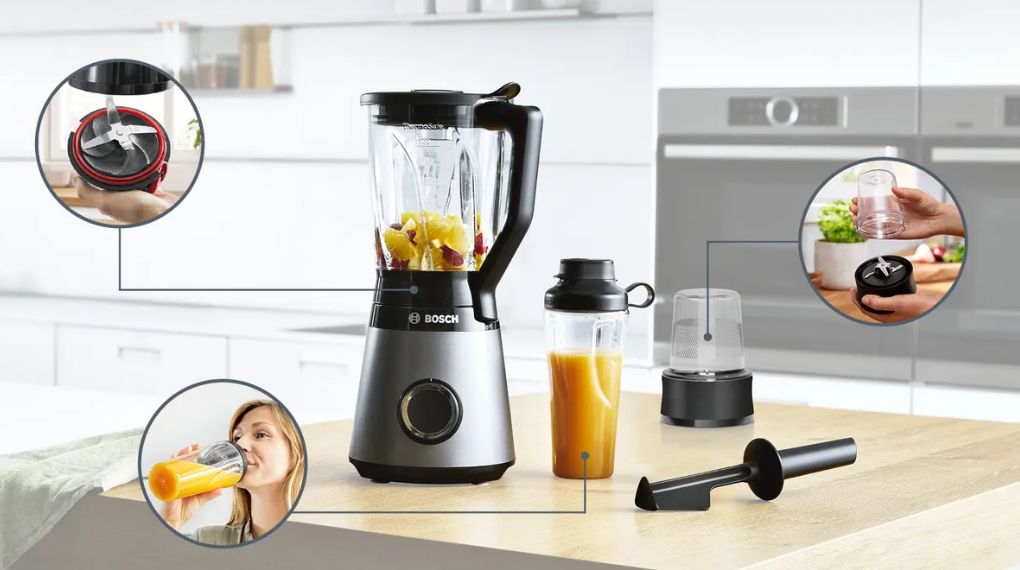 Máy xay sinh tố Bosch MMB6177S VitaPower Serie 4 - Tổng quan thiết kế Tong quan thiet ke Gia Dụng Đức Đà Nẵng
