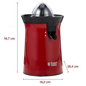 Máy vắt cam Russell Hobbs 26010-56 Colour Plus+ Flame Red Citrus Press 11 may vat cam russell hobbs 26010 56 colour plus flame red citrus press 1 1 Gia Dụng Đức Đà Nẵng