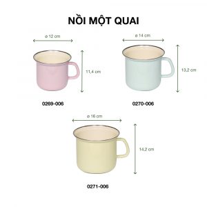 Nồi tráng men Riess Classic Pastel 32 noi riess classic pastel 11 Gia Dụng Đức Đà Nẵng