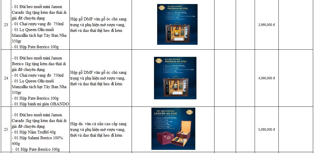 Đùi heo muối Tây Ban Nha