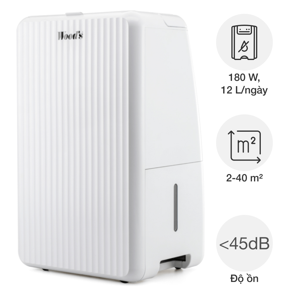 Máy hút ẩm Wood's MRD14