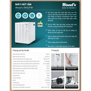 Máy hút ẩm Wood’s SW22FW 13 SW22 1 Gia Dụng Đức Đà Nẵng