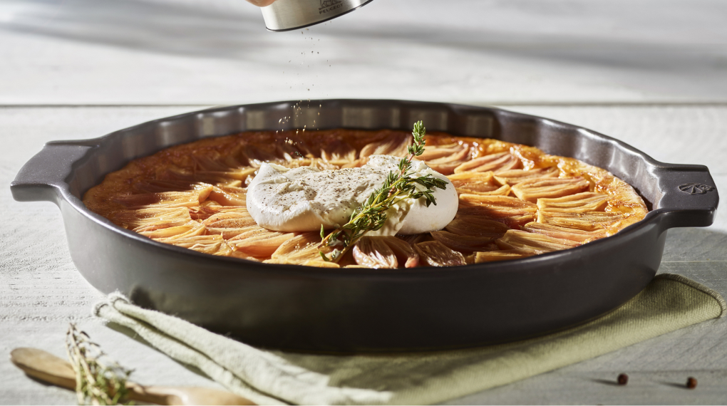 Khay nướng bánh tart gốm Peugeot Appolia 30 cm