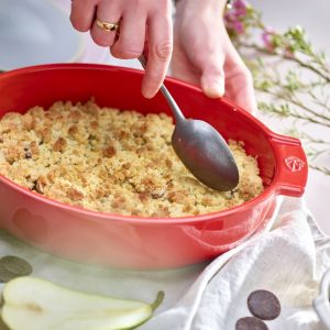 Khay nướng oval gốm Peugeot Appolia 31 cm 4 khay nuong tron peugeot appolia 23cm 2 1 Gia Dụng Đức Đà Nẵng