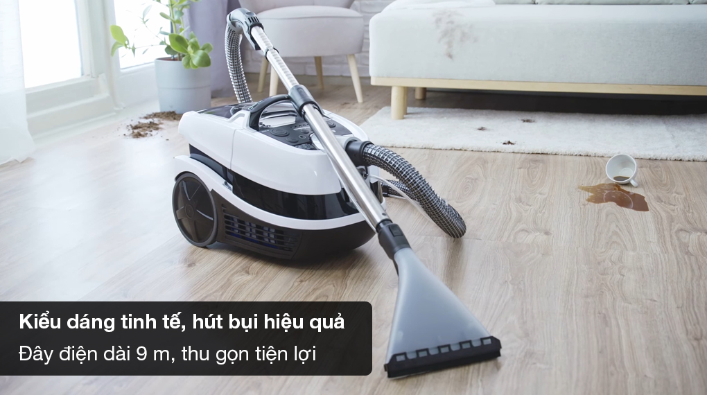 Máy hút bụi dạng hộp Bosch BWD421PRO Serie 4 - Tổng quan thiết kế
