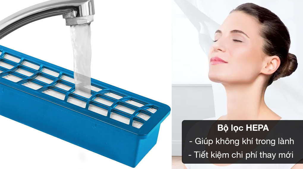 Máy hút bụi dạng hộp Bosch BWD421PRO Serie 4 - Bộ lọc HEPA giúp không khí trong lành