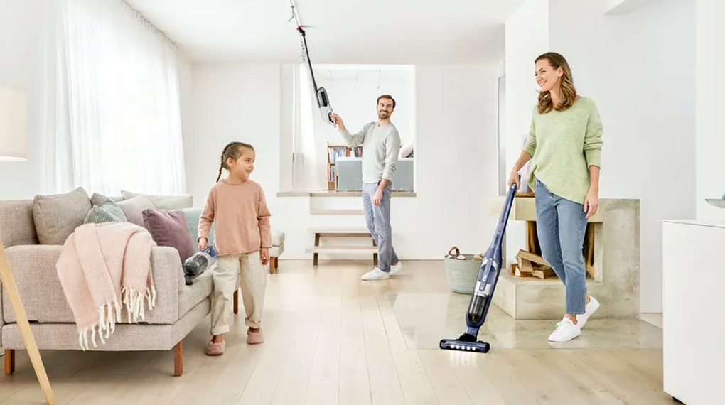 Máy hút bụi không dây Bosch BCH3K2851 Series 4 Flexxo Gen2 - Kiểu dáng hiện đại, hút được nhiều khu vực Máy hút bụi không dây Bosch BCH3K2851 Series 4 Flexxo Gen2 - Kiểu dáng hiện đại, hút được nhiều khu vực