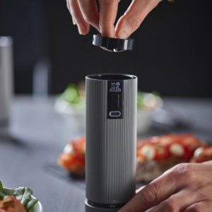 Set cối xay tiêu muối chạy pin sạc Peugeot Line Electric u'Select 15 cm 25 set coi xay tieu muoi chay pin sac peugeot line electric uselect 15 cm 16 Gia Dụng Đức Đà Nẵng