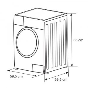 Máy giặt Brandt 12 kg WFB124QWA 5 Máy giặt Brandt 12 kg WFB124QWA