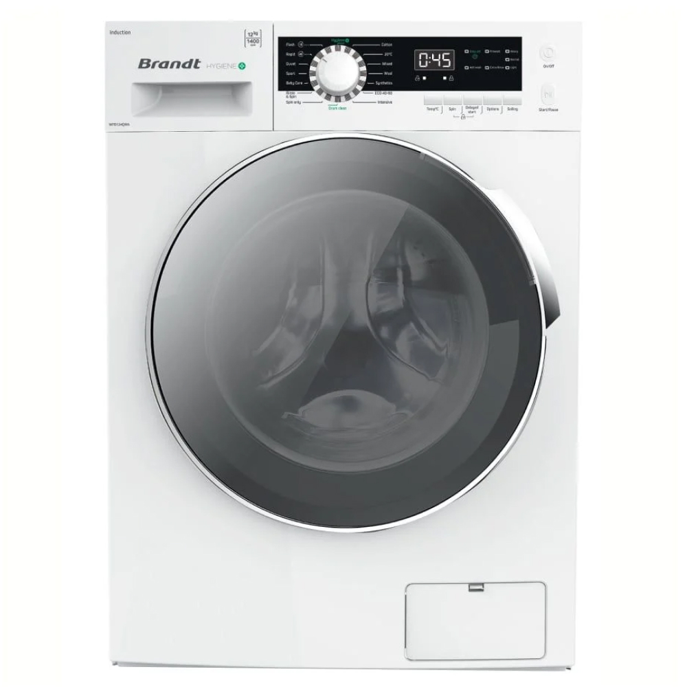 Máy giặt Brandt 12 kg WFB124QWA Máy giặt Brandt 12 kg WFB124QWA