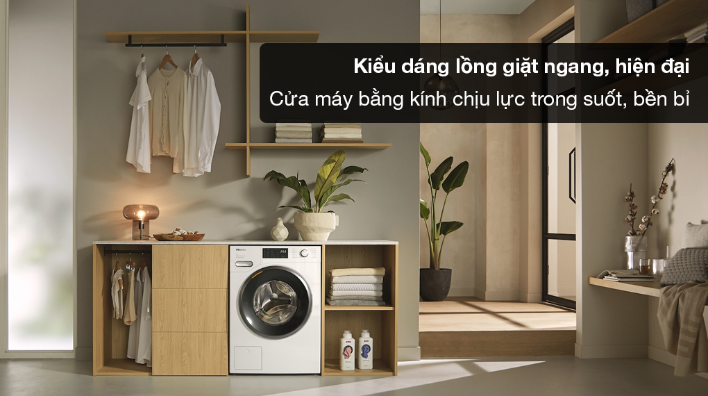 Máy giặt Miele 10 kg WWK360 WCS PWash - Tổng quan thiết kế Máy giặt Miele 10 kg WWK360 WCS PWash - Tổng quan thiết kế