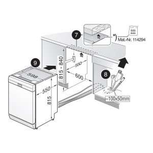 Máy rửa chén độc lập Bosch SMS6ZCI85M Serie 6 15 may rua bat doc lap bosch sms6zci85m serie 6 12 Gia Dụng Đức Đà Nẵng