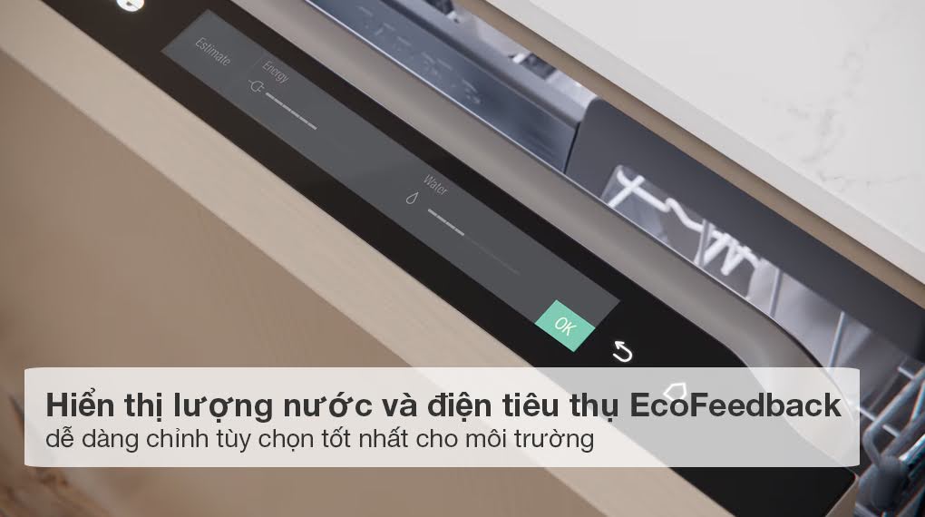 Máy rửa chén âm tủ Miele G 7650 SCVi AutoDos - EcoFeedback may rua chen am tu miele g 7650 scvi autodos 12 Gia Dụng Đức Đà Nẵng